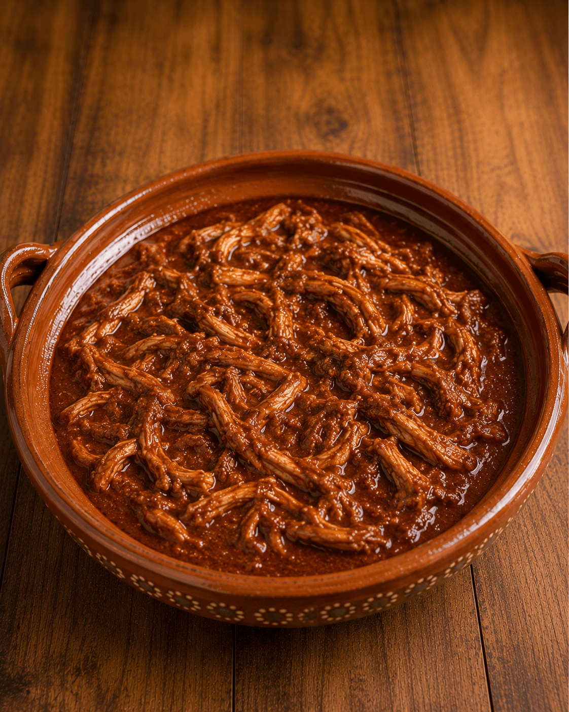 Mole rojo con pollo