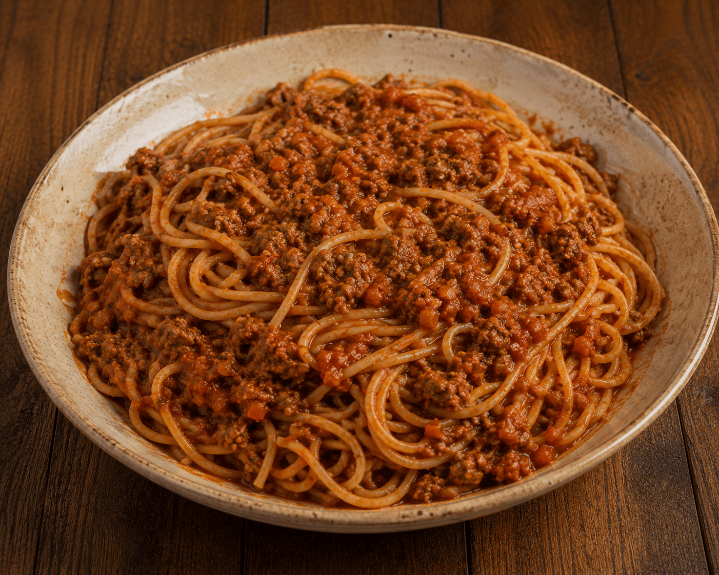 Spaghetti a la boloñesa